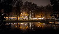 Autumn night in Amsterdam