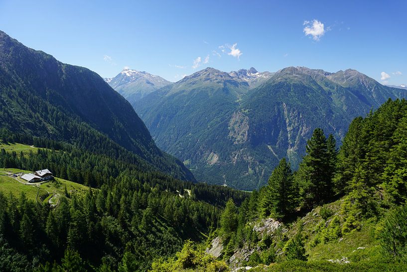 Blick auf die Ötztaler Alpen, Tirol (Österreich) von Kelly Alblas