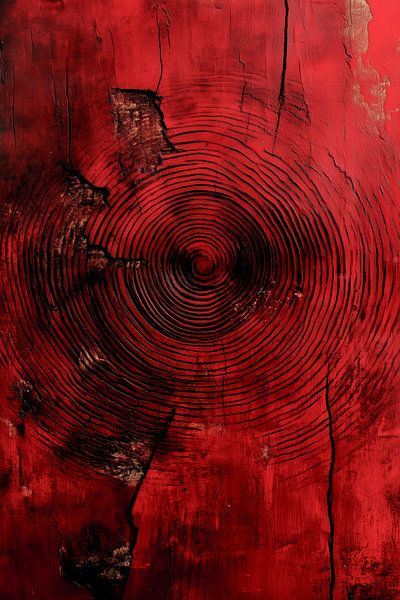 Red Heart Wood texture in Concentra by Eva Lee