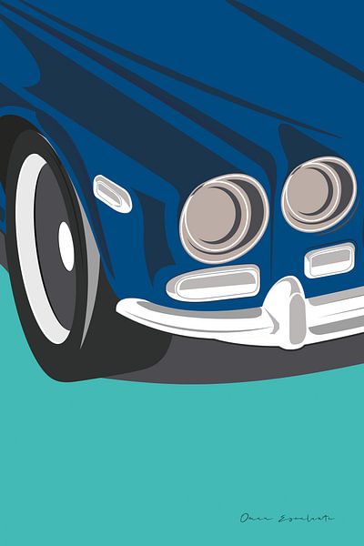 Vintage Car I, Omar Escalante by Wild Apple