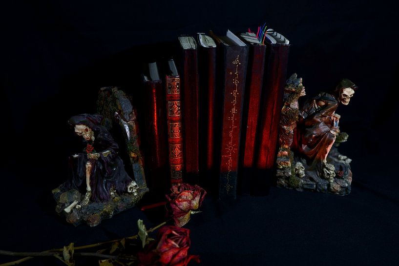 Sieben rote Bücher von Wieland Teixeira