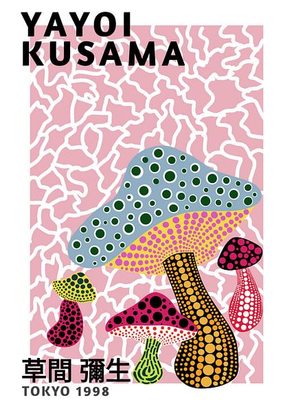 Yayoi Kusama Mushroom by P U F F Y