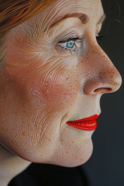 picturesque portrait by Egon Zitter