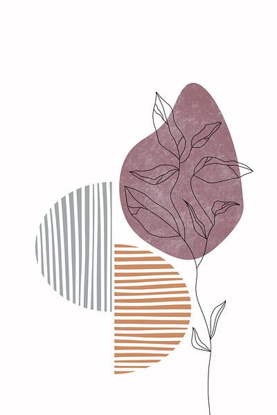 Fleurs sauvages été II par Munich Art Prints