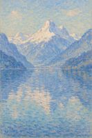 Lake Lucerne Serenity – Reflections Beneath the Alpine Sky