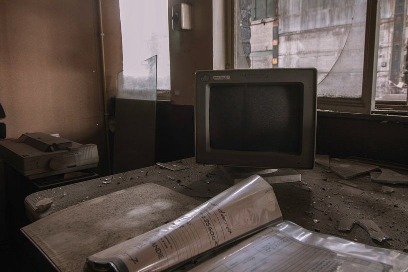 ouderwetse computer van Katjang Multimedia