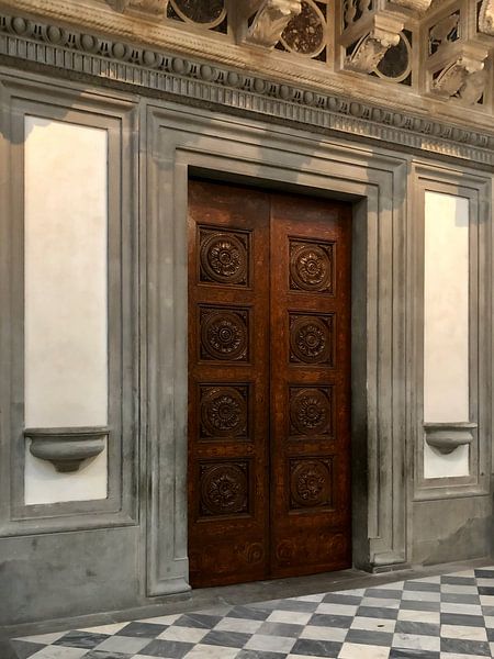 Tür in der Kirche von Jolanda Post