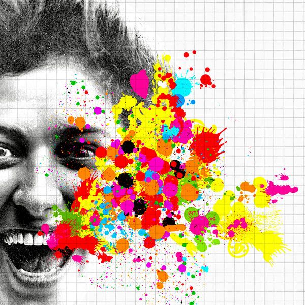 Scream a Scream of Paint van Marja van den Hurk