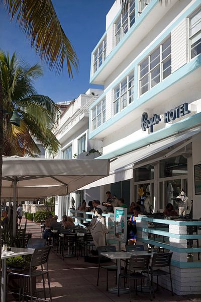 Miami Beach, Ocean Drive - Hôtel Penguin par t.ART