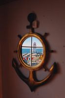 Peggy's Cove dans un miroir