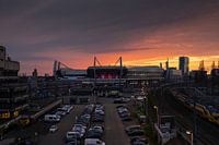 Zonsondergang Philips Stadion