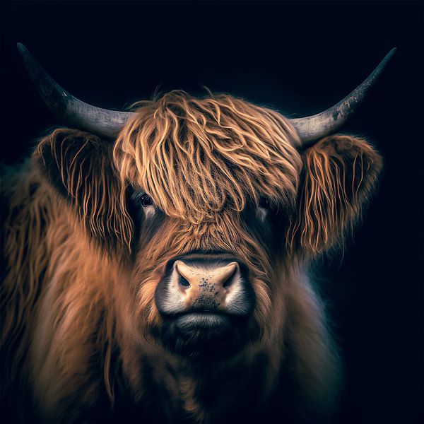 Portrait of a Scottish highlander by Roger VDB