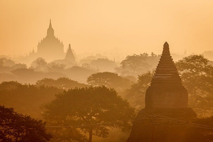 Die Tempel von Bagan in Myanmar von Roland Brack