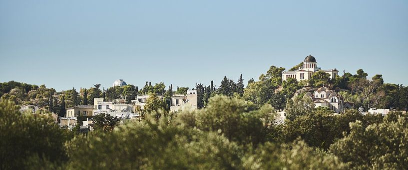 View of the Athens Observatory by Bart Rondeel