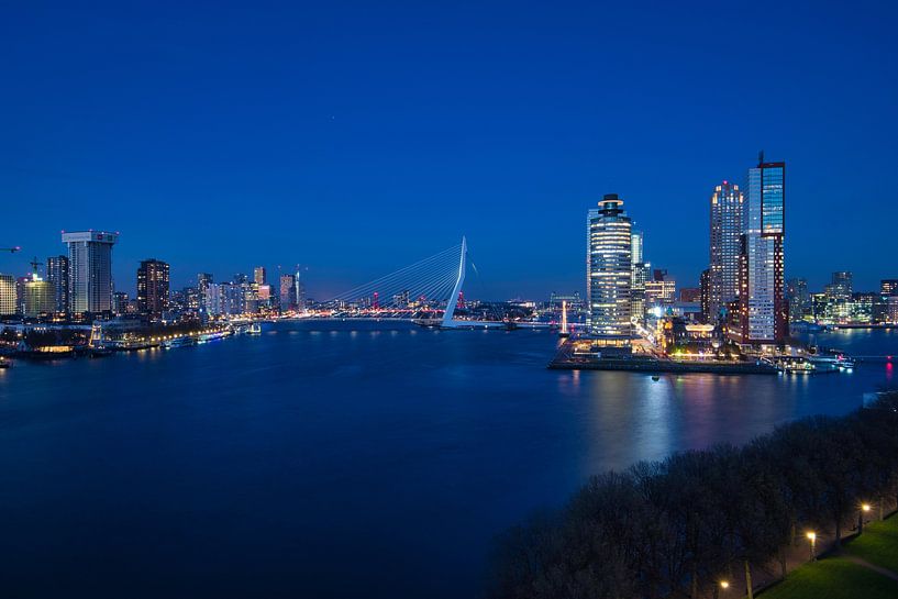 Rotterdam de nuit par Arjen Heijjer