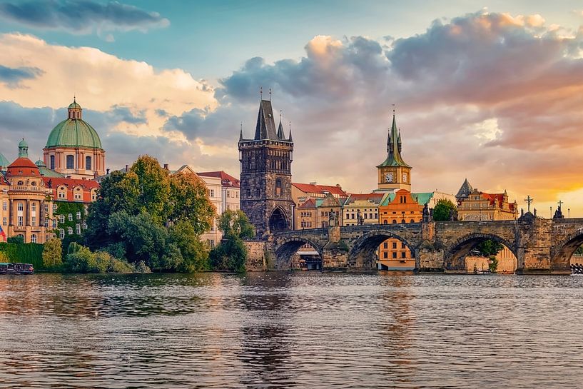 Pargue-Sonnenuntergang von Manjik Pictures