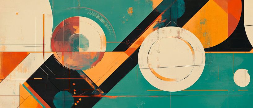 Composition abstraite par Poster Art Shop