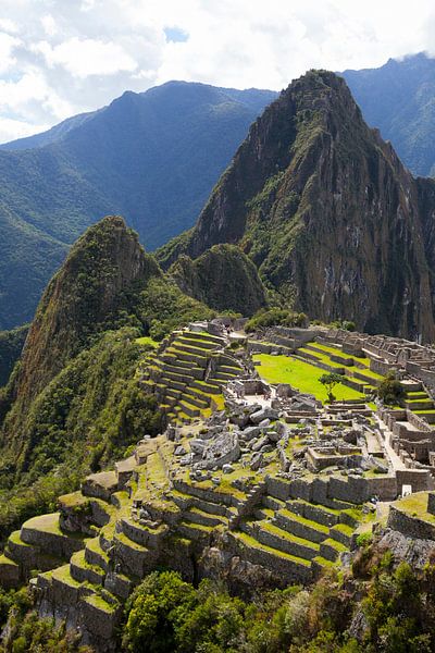 Die Inka-Ruinenstadt &quot;Machu Picchu&quot; in den Anden, Peru von Bart van Eijden