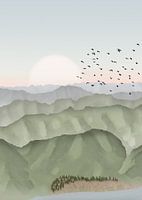 Grüne italienische Berge 1