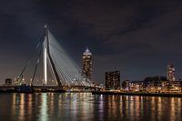 Skyline Rotterdam with the Swan