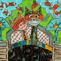 Süße Träume im warmen Bett