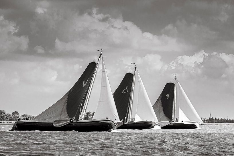 Woudsend, Langweer et Huzum (v.l.n.r.) par ThomasVaer | Tom Coehoorn