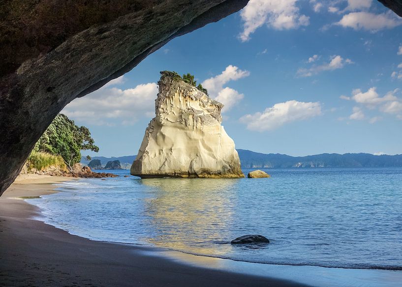 Küste bei der Cathedral Cove, Neuseeland von Christian Müringer