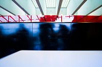 Bahnhofshalle Lüttich abstrakt