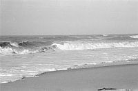 Winterliche Brandung am Strand von Kijkduin