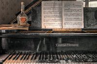 Lieu abandonné - Piano - amour silencieux