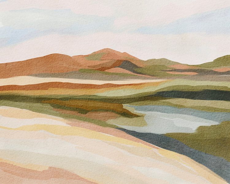 Gelassenheit westliche Landschaft von Nikita Jariwala