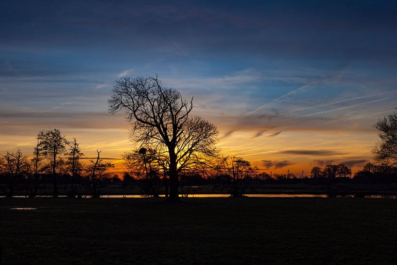 Sunrise in the Netherlands by Gert Hilbink