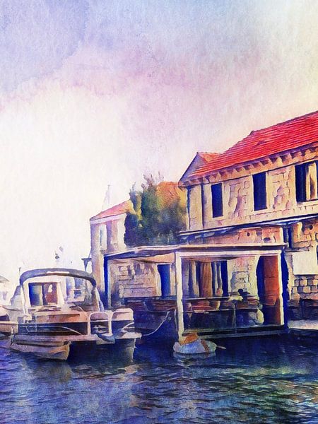 Kroatische Insel, #4 von zam art