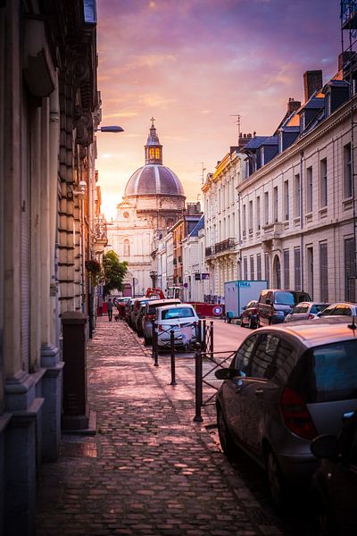 Die Straßen von Lille von Leon Weggelaar