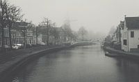 Foggy view in Dokkum