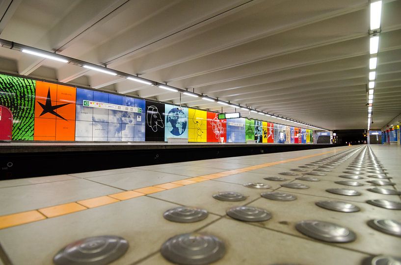 Métro de Bruxelles par Mark Bolijn