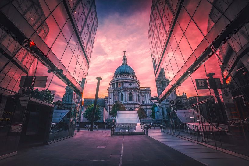 Réflexions du coucher du soleil par Loris Photography