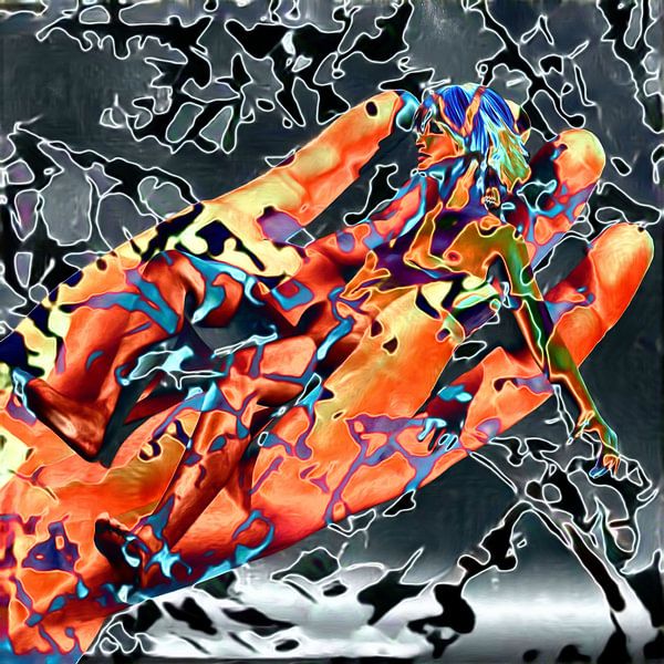 Vertrauende Hand von Maurice Dawson