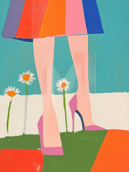 Gänseblümchen &amp; Absätze von Franka Poulain