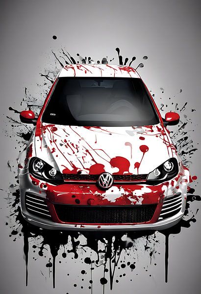 Volkswagen Golf GTi Spritzplastik von kevin gorter