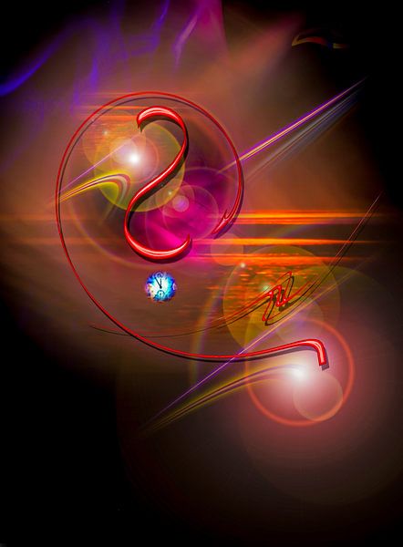 Light and energy is magic by Walter Zettl