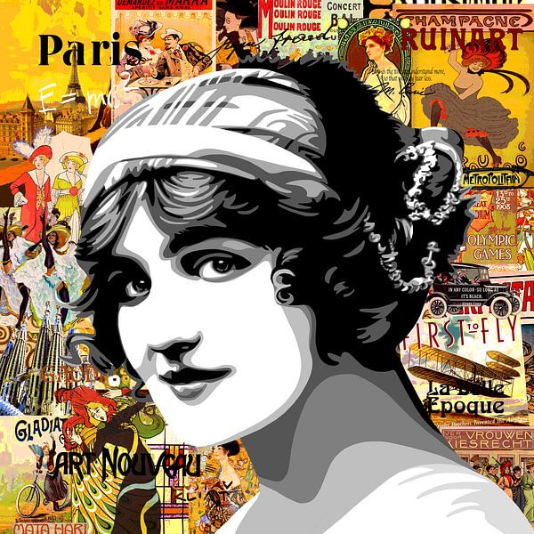 'La Belle Epoque' - Art Nouveau by Jole Art