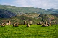 Stone circle in Lake District UK