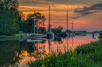 Sonnenuntergang in Garnwerd