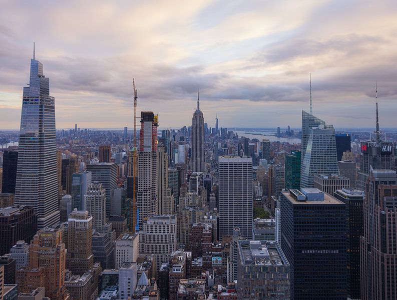 Skyline New York City - Empire State Building (U.S.A.) par Marcel Kerdijk