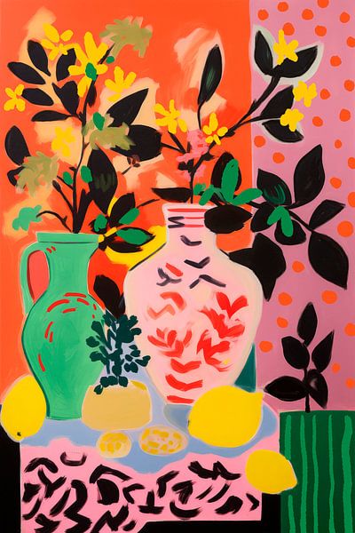 Still Life With Lemons (Vie immobile avec des citrons) par Treechild