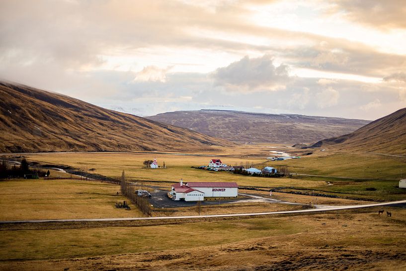 Sonnenschein über Island von Jordy Brada