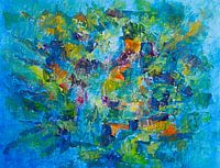 Abstract werk impressie natuur