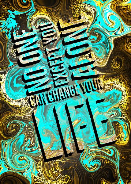 Life inspirierender Spruch von KalliDesignShop