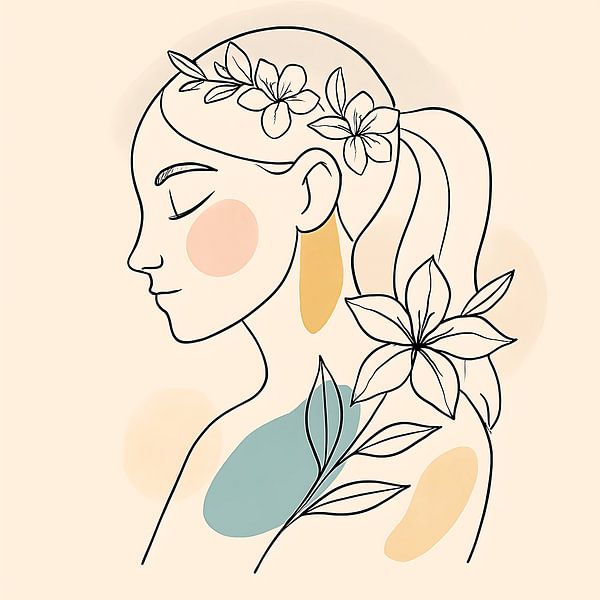 „Blütenstille von Marion Tenbergen